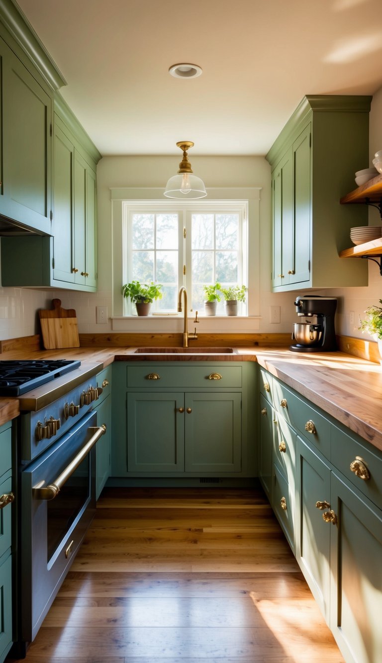 farmhouse kitchen cabinet color ideas