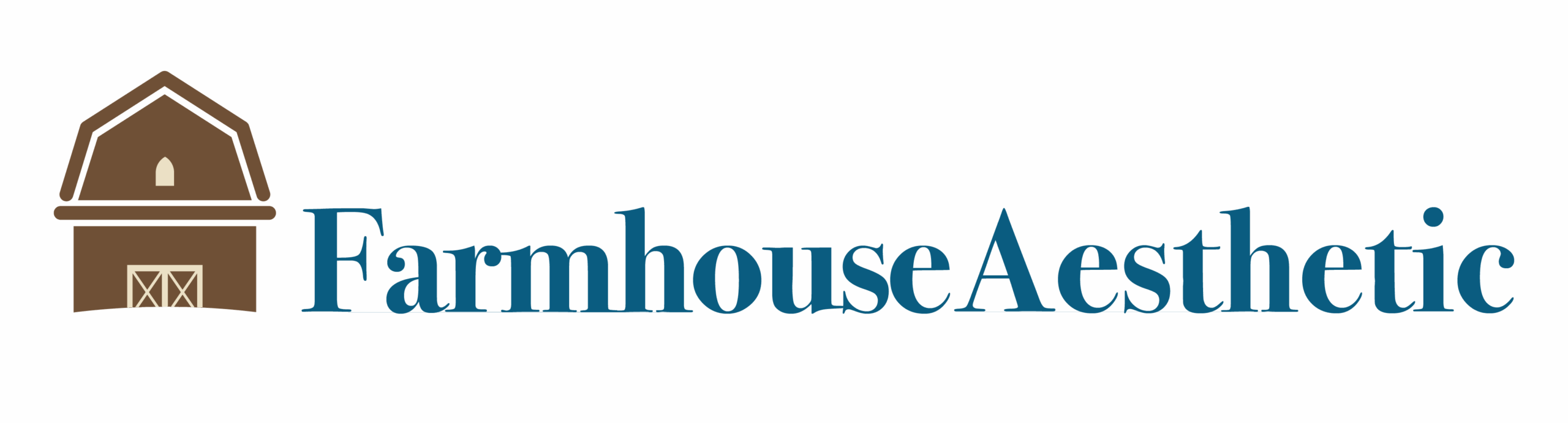 farmhouse aesthetic logo