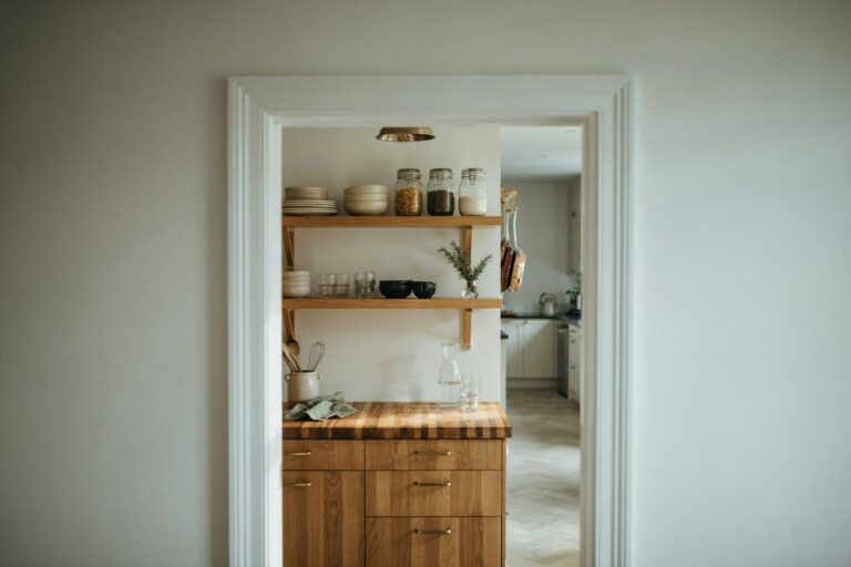 Mini Butlers Pantry Ideas: Converted-closet mini pantry